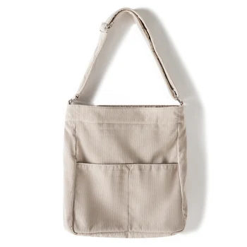 Women Stripes Corduroy Shoulder Bag Long Strap Vintage Canvas Messenger Bags Female Large Cross Body Bag Handbag Big Totes
Women Stripes Corduroy Shoulder Bag Long Strap Vintage Canvas Messenger Bags Female Large Cross Body Bag Handbag Big Totes