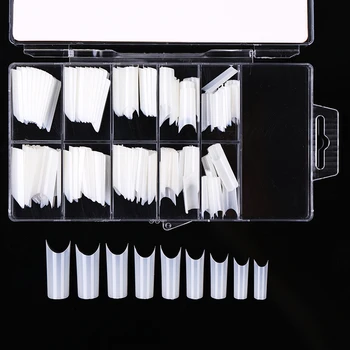 100 Pcs/Box Ultrathin Trace-Free C arc Shallow Professional Extension Nail Tips Builder Poly Extension Nail Gel Nail Art Tools
100 Pcs/Box Ultrathin Trace-Free C arc Shallow Professional Extension Nail Tips Builder Poly Extension Nail Gel Nail Art Tools