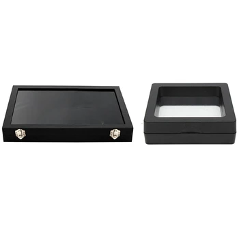 100 Slot Earring Ring Jewelry Display Storage Box Tray & Square 3D Albums Floating Frame Holder Coin Box 7X7cm
100 Slot Earring Ring Jewelry Display Storage Box Tray & Square 3D Albums Floating Frame Holder Coin Box 7X7cm