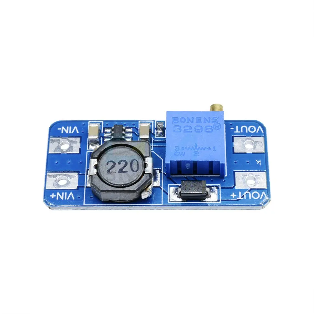 Dc-Dc Boost Module 2A Booster Board Wide Voltage Input 2/24V Liter 5/9/12/28V Adjustable 2577 High Quality
Dc-Dc Boost Module 2A Booster Board Wide Voltage Input 2/24V Liter 5/9/12/28V Adjustable 2577 High Quality