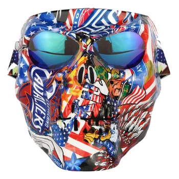Motorcycle Goggles Skull Mask Glasses Riding Motorcycle Anti-fog Windproof UV400 Safety Protection Halloween/Masquerade garnish
Motorcycle Goggles Skull Mask Glasses Riding Motorcycle Anti-fog Windproof UV400 Safety Protection Halloween/Masquerade garnish