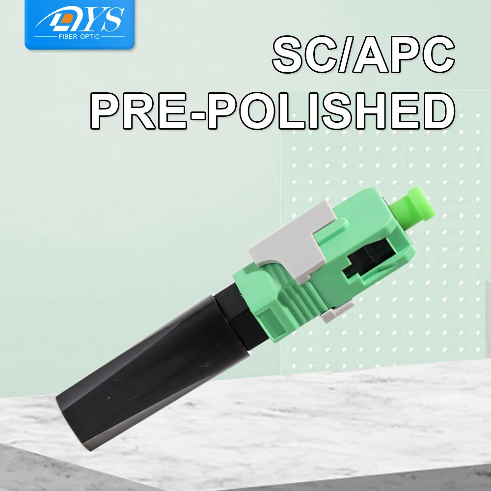 100pcs SC/APC Optic Fiber Fast Connector FTTH Embedded Quick Connector FTTH Flat Fast Quick field Assembly Straight tail
100pcs SC/APC Optic Fiber Fast Connector FTTH Embedded Quick Connector FTTH Flat Fast Quick field Assembly Straight tail