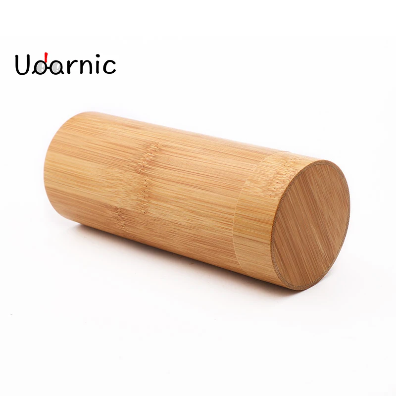 Environmental Protection Bamboo Glasses Box Natural Wood Black Cylinder Sunglasses Box for People of All Ages 242-009
Environmental Protection Bamboo Glasses Box Natural Wood Black Cylinder Sunglasses Box for People of All Ages 242-009