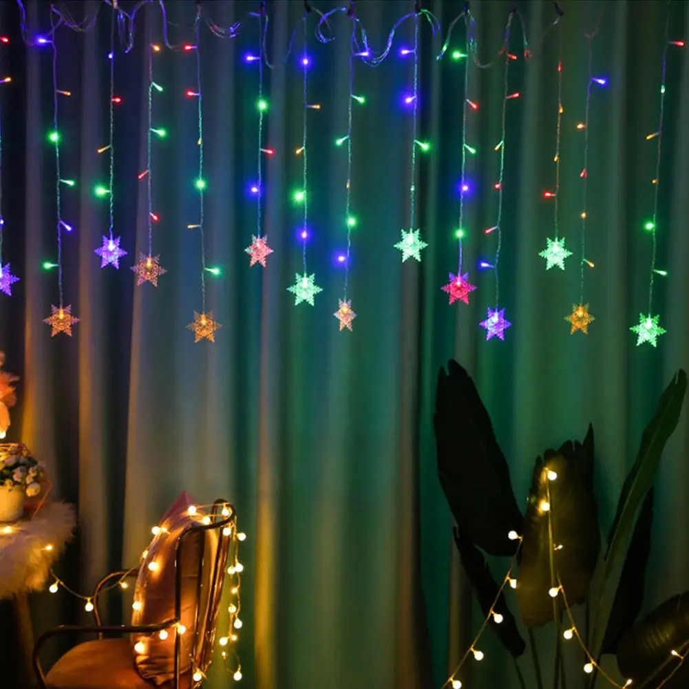 4m 96 Lights Snowflake String Lights Waterproof Connectable Holiday Christmas Decoration Ornament Curtain Snowflake String Light
4m 96 Lights Snowflake String Lights Waterproof Connectable Holiday Christmas Decoration Ornament Curtain Snowflake String Light