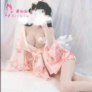 Sexy Underwear Sexy Underwear Women's New Japanese-Style Printed Kimono Suit Bathrobe
Sexy Underwear Sexy Underwear Women's New Japanese-Style Printed Kimono Suit Bathrobe
