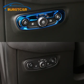BLUE BLACK SILVER Stainless Steel Car Inner Headlight Control Panel Trim Sticker for Chevrolet Equinox 2017 2018 Accessories LHD
BLUE BLACK SILVER Stainless Steel Car Inner Headlight Control Panel Trim Sticker for Chevrolet Equinox 2017 2018 Accessories LHD