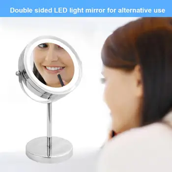 Hand Mirror HD 7X Make-up Mirror Durable revolving double-sided LED Illuminated Magnifying Round Vanity Cosmetic Vanity Mirror
Hand Mirror HD 7X Make-up Mirror Durable revolving double-sided LED Illuminated Magnifying Round Vanity Cosmetic Vanity Mirror