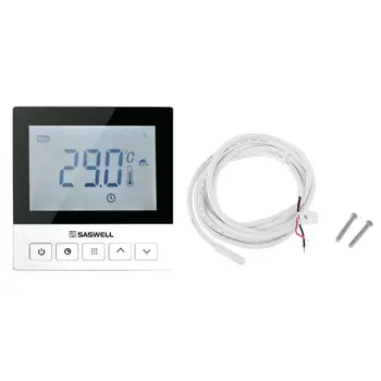 WiFi Thermostat Temperature Controller APP Electric Heating Room Floor Heating 7day Weekly Programmable Thermoregulatory
WiFi Thermostat Temperature Controller APP Electric Heating Room Floor Heating 7day Weekly Programmable Thermoregulatory