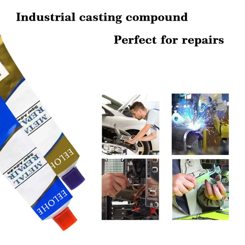 Metal Repaire Adhesive Super Glue Metal Repair Paste Iron Steel Auto Radiator Water Tank leakage Plugging Welding Glue Dropship
Metal Repaire Adhesive Super Glue Metal Repair Paste Iron Steel Auto Radiator Water Tank leakage Plugging Welding Glue Dropship