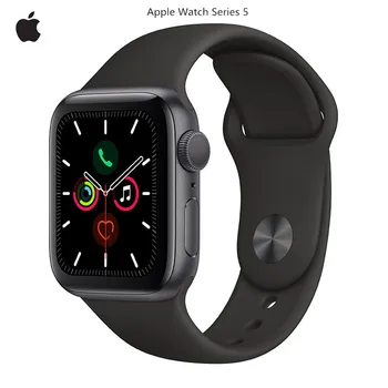 Original Apple Watch Series 5 GPS + Cellular with White/Black/Pink Sand Sports Band 40MM/44MM Aluminum Case Remote Smartwatch
Original Apple Watch Series 5 GPS + Cellular with White/Black/Pink Sand Sports Band 40MM/44MM Aluminum Case Remote Smartwatch