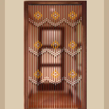 90x220cm Handmade Wooden Door Curtain Blinds Fly Screen 31 Line Wave Wooden Beads Curtain For Porch Bedroom Living Room Divider
90x220cm Handmade Wooden Door Curtain Blinds Fly Screen 31 Line Wave Wooden Beads Curtain For Porch Bedroom Living Room Divider