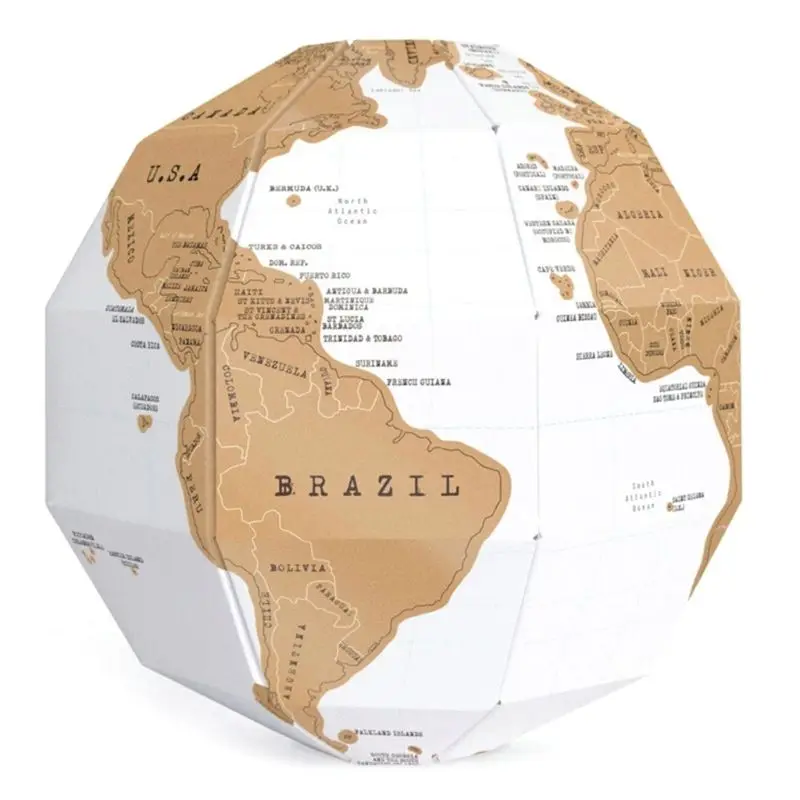 2020 New 3D Globe Scraping Ball Unique DIY Splicing Globe Toy Travellers Explorers Studen
2020 New 3D Globe Scraping Ball Unique DIY Splicing Globe Toy Travellers Explorers Studen
