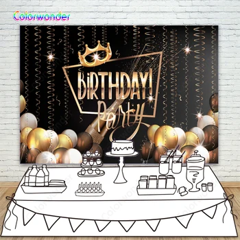 Queen Princess Birthday Party Celebration Photography Backdrop Golden Crown Champagne Photo Background For Cake Table Decoration
Queen Princess Birthday Party Celebration Photography Backdrop Golden Crown Champagne Photo Background For Cake Table Decoration