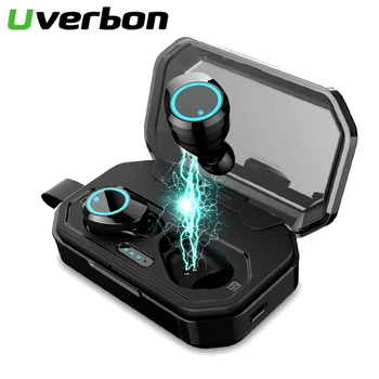 T9 TWS Wireless Bluetooth Earphone X6 9D Stereo Earbuds Headset IPX7 Waterproof 7000mAh LED Smart Power Bank Earphone Holder
T9 TWS Wireless Bluetooth Earphone X6 9D Stereo Earbuds Headset IPX7 Waterproof 7000mAh LED Smart Power Bank Earphone Holder