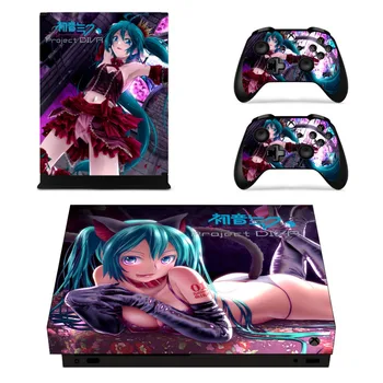 Anime Cute Girl Hatsune Miku Game Cover Skin Console & Controller Decal Stickers for Xbox One X Skin Stickers Vinyl
Anime Cute Girl Hatsune Miku Game Cover Skin Console & Controller Decal Stickers for Xbox One X Skin Stickers Vinyl
