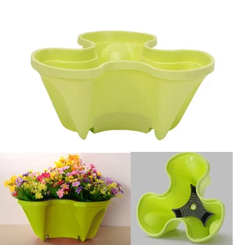 PP three-dimensional three-petal flower/strawberry pot multilayer stacking cultivation pot vegetable melon fruit planting pot
PP three-dimensional three-petal flower/strawberry pot multilayer stacking cultivation pot vegetable melon fruit planting pot