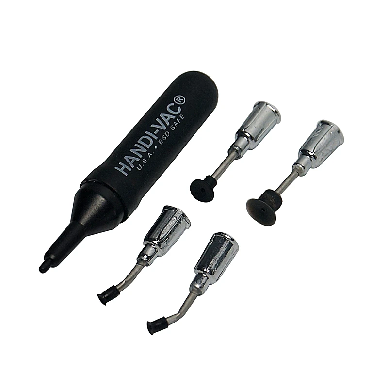 Handi-VAC Anti-static Vacuum Sucking Pen Mini SMT SMD IC Chip BGA Pump Suction Picker Soldering Handtool
Handi-VAC Anti-static Vacuum Sucking Pen Mini SMT SMD IC Chip BGA Pump Suction Picker Soldering Handtool