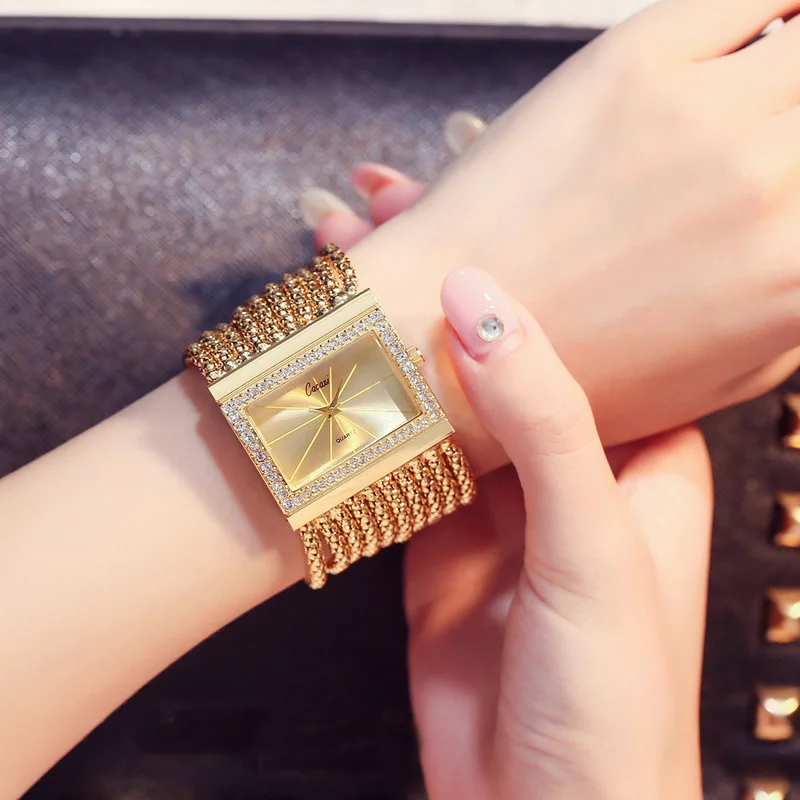 Лидер продаж женские часы 2021 модные наручные для женщин квадратный браслет