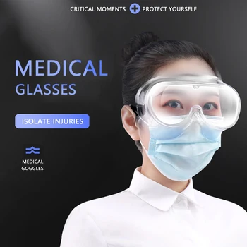 Clear Vented Safety Goggles Eye Protection Mask Lab Anti Fog Glasses Anti-spray Protective Mask Work Safety Protective Glasses
Clear Vented Safety Goggles Eye Protection Mask Lab Anti Fog Glasses Anti-spray Protective Mask Work Safety Protective Glasses