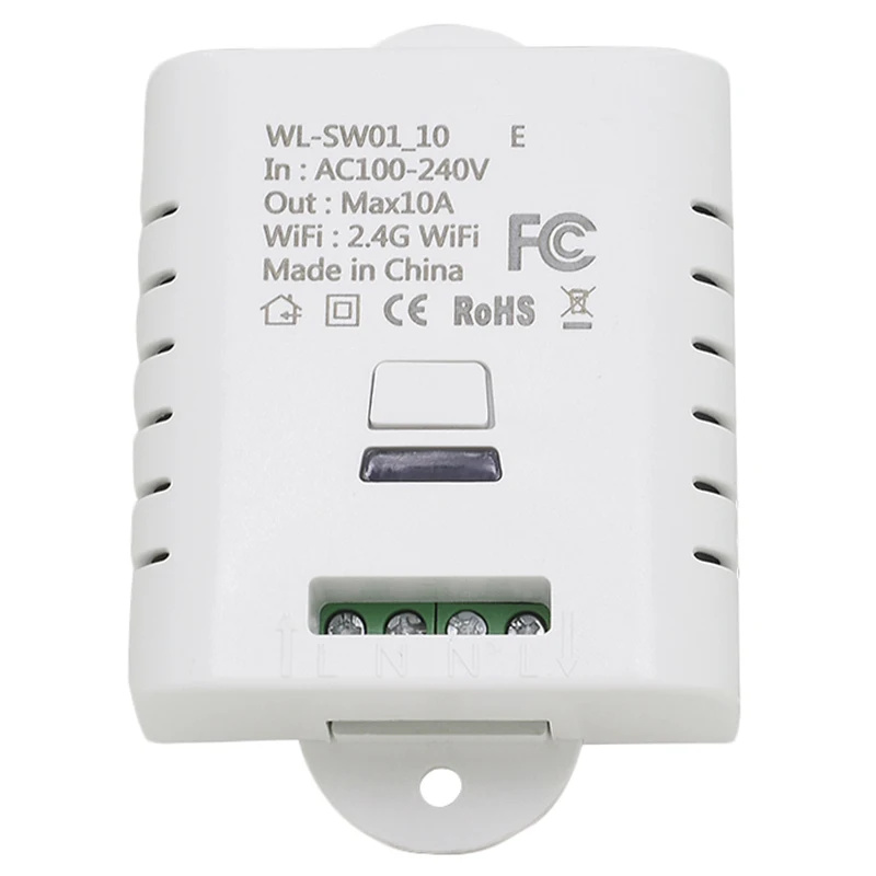 10A Wifi Switch Remote Wireless Switch Light Ewelink App Alexa Support for Google Smart Home Automation Ifttt
10A Wifi Switch Remote Wireless Switch Light Ewelink App Alexa Support for Google Smart Home Automation Ifttt