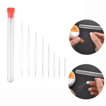 Stainless Steel Beading Needles For Beads Threading String Jewelry Embroidery Bracelet Necklace Jewelry Making Tools
Stainless Steel Beading Needles For Beads Threading String Jewelry Embroidery Bracelet Necklace Jewelry Making Tools