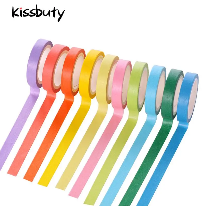 10Rolls/Set Rainbow Candy Color Washi Tape Iridescent Rainbow Pure Color Diy Gift Masking Scrapbook Paper Stickers Tapes
10Rolls/Set Rainbow Candy Color Washi Tape Iridescent Rainbow Pure Color Diy Gift Masking Scrapbook Paper Stickers Tapes