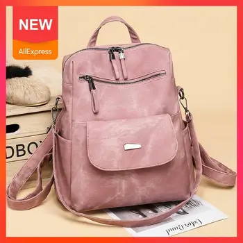 Retro Large Fashion Backpack Women PU Leather Rucksack Women's Knapsack Travel Backpacks Shoulder School Bags Mochila Backpack
Retro Large Fashion Backpack Women PU Leather Rucksack Women's Knapsack Travel Backpacks Shoulder School Bags Mochila Backpack