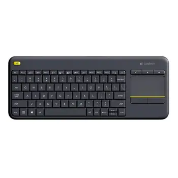Logitech K400 Plus Wireless Touch Keyboard with Touchpad Notebook Touch Panel Uniflying Tech for PC Laptop Android Smart TV HTPC
Logitech K400 Plus Wireless Touch Keyboard with Touchpad Notebook Touch Panel Uniflying Tech for PC Laptop Android Smart TV HTPC