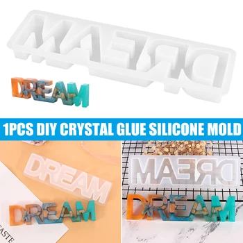 DREAM Sign Silicone Resin Casting Mold Jewelry Making Epoxy Mould Craft Tool DIY MDJ998
DREAM Sign Silicone Resin Casting Mold Jewelry Making Epoxy Mould Craft Tool DIY MDJ998