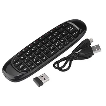 C120 Multi-Language 2.4G Air Mouse Wireless Keyboard Motion Sense IR Learning Remote Control USB Receiver for Smart TV BOX
C120 Multi-Language 2.4G Air Mouse Wireless Keyboard Motion Sense IR Learning Remote Control USB Receiver for Smart TV BOX