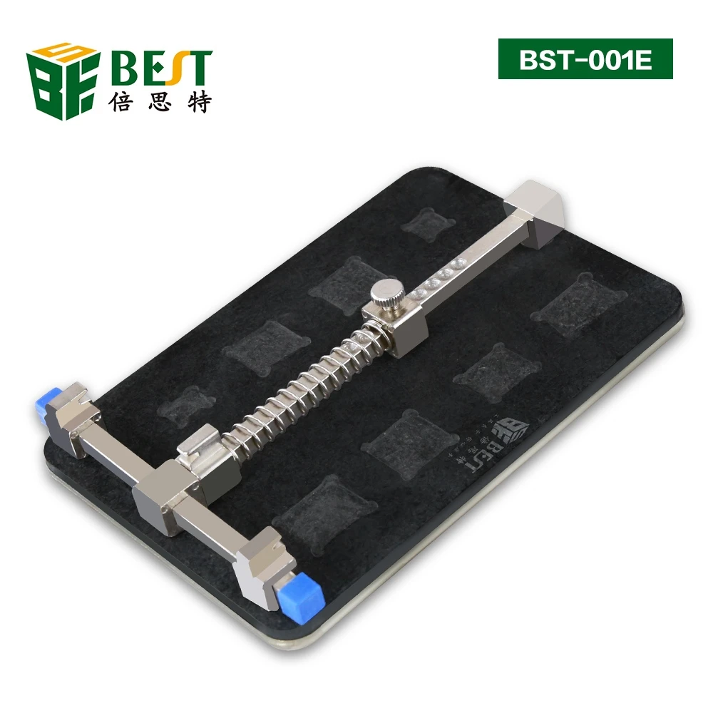 

BST-001E Stainless Steel Circuit Board PCB Holder Jig Fixture Work Station for iPhone 6S 6 Logic Board A8 A9 Chip Repair Tool