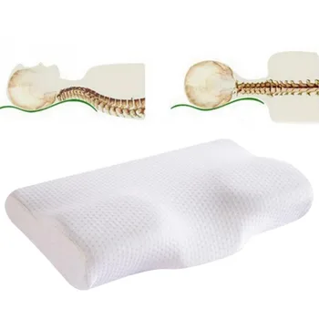 Neck Shoulder Relax Pillow Protection Air Layer Slow Rebound Memory Foam Butterfly Shapes Health Cervical Vertebrae Sore Neck
Neck Shoulder Relax Pillow Protection Air Layer Slow Rebound Memory Foam Butterfly Shapes Health Cervical Vertebrae Sore Neck