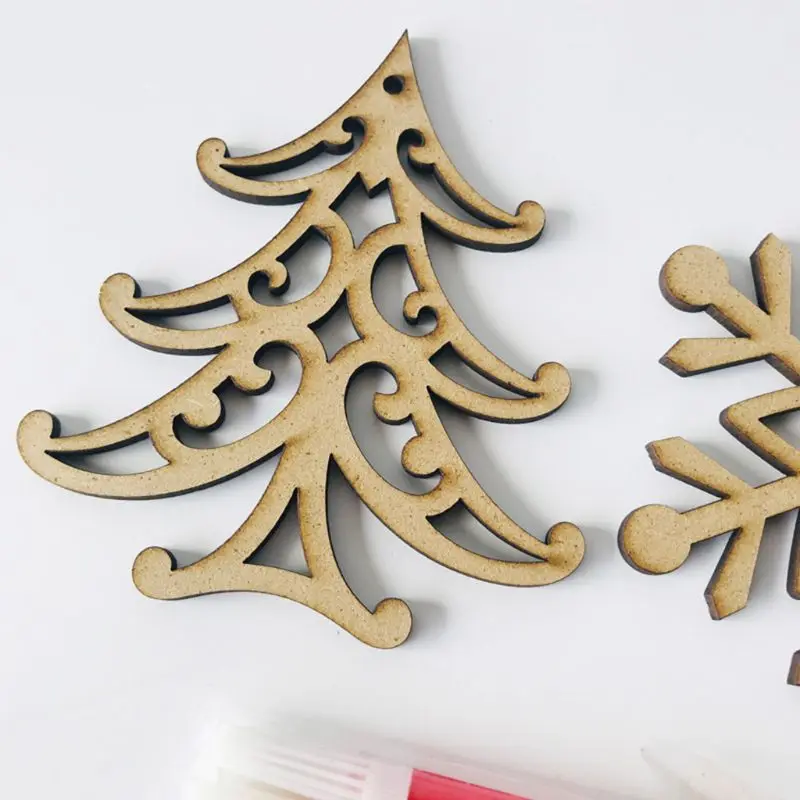 2020 New 6pcs Wooden Christmas Tree Hanging Pendant Decoration DIY Painted with 4 Pens
2020 New 6pcs Wooden Christmas Tree Hanging Pendant Decoration DIY Painted with 4 Pens