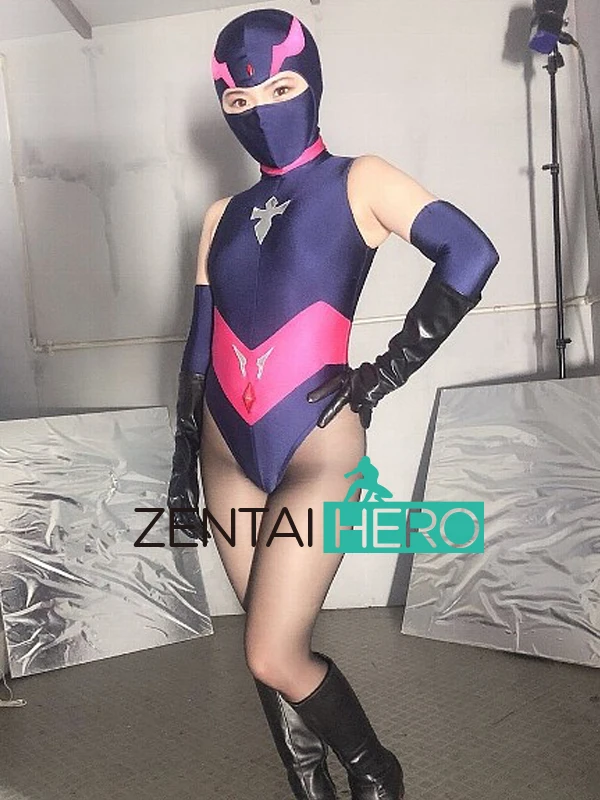 New Arrival Women's Spandex Bodysuits Sexy Sleeveless Navy Villain Lady Hero Zentai Catsuit Lycra Movie Leotard Open Eyes
New Arrival Women's Spandex Bodysuits Sexy Sleeveless Navy Villain Lady Hero Zentai Catsuit Lycra Movie Leotard Open Eyes