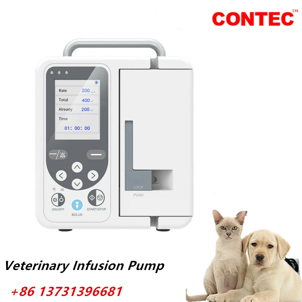CONTEC ветеринарный инфузионный насос Стандартный IV контроль жидкости с