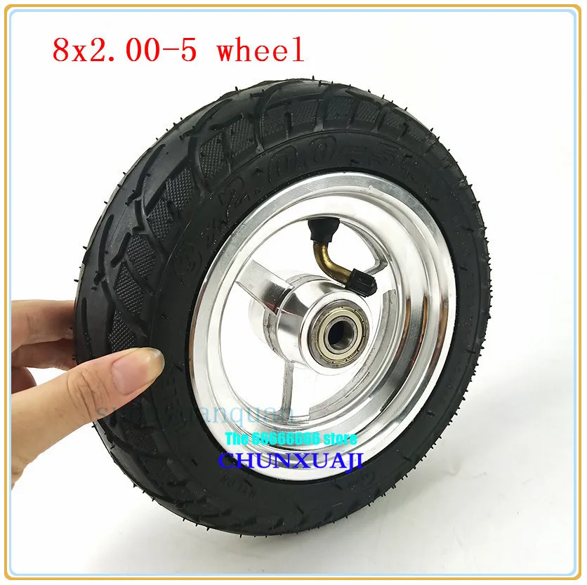 Tubeless tyre wheel 8X2.00-5 for 8 inches Modified Kugoo S3 inflatable wheel for Pocket Bike MINI Electric Wheelchair Motor tire
Tubeless tyre wheel 8X2.00-5 for 8 inches Modified Kugoo S3 inflatable wheel for Pocket Bike MINI Electric Wheelchair Motor tire