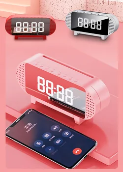 mirror alarm clock Led mirror digital alarm clock table clock wake up light electronic temperature display bluetooth speaker
mirror alarm clock Led mirror digital alarm clock table clock wake up light electronic temperature display bluetooth speaker