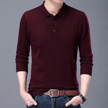6% Wool 2020 Designer New Fashion Brand Solid Color Casual Japanese Polo Shirt Men High Quality Long Sleeve Tops Mens Clothing
6% Wool 2020 Designer New Fashion Brand Solid Color Casual Japanese Polo Shirt Men High Quality Long Sleeve Tops Mens Clothing