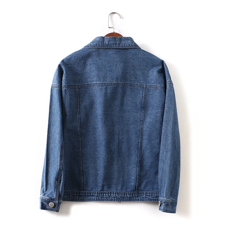 Autumn And Winter New Style Korean-style Elegant Versatile Jeans Coat Single Breasted Long Sleeve Fashion Jacket S703
Autumn And Winter New Style Korean-style Elegant Versatile Jeans Coat Single Breasted Long Sleeve Fashion Jacket S703