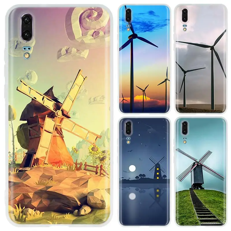 Чехол для Huawei P8 P9 Lite 2017 P10 P20 P30 Plus Pro P Smart 2019 Z чехол мягкий модный черный коричневый