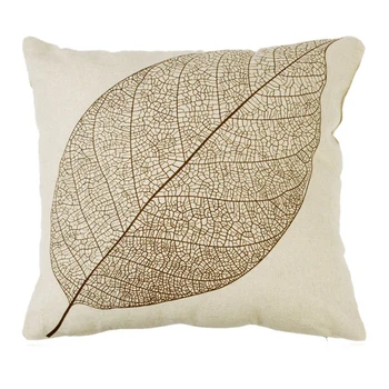 Vintage leaf cotton linen square sofa bed home decoration slow pillow dragon pillow cover beige
Vintage leaf cotton linen square sofa bed home decoration slow pillow dragon pillow cover beige