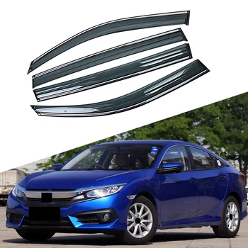 For HONDA CIVIC 10th Generation 2016-2019 Car Window Sun Rain Shade Visors Shield Shelter Protector Cover Trim Frame Sticker
For HONDA CIVIC 10th Generation 2016-2019 Car Window Sun Rain Shade Visors Shield Shelter Protector Cover Trim Frame Sticker