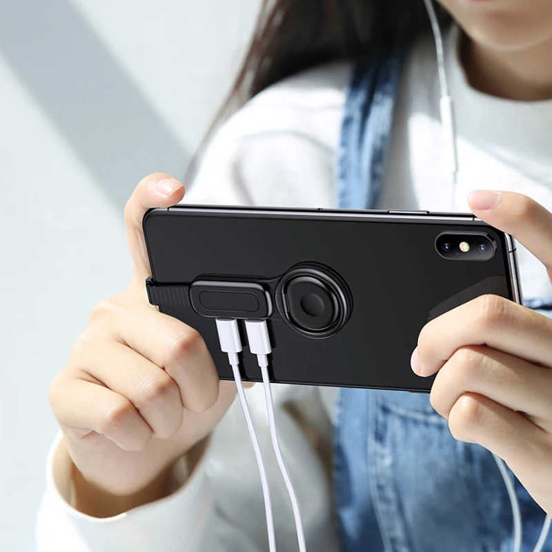 Mobile Phone Audio Adapter Ring Holder Audio Splitter For Lighting Cable For iPhone X 7 8 iOS 12 Fast Charging Adapter
Mobile Phone Audio Adapter Ring Holder Audio Splitter For Lighting Cable For iPhone X 7 8 iOS 12 Fast Charging Adapter