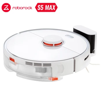 Roborock S5 Max Vacuum Cleaner for Home Smart Cleaner Wet Mopping Carpet Dust Sweeping Robot Robotic Wireless APP Newest Version
Roborock S5 Max Vacuum Cleaner for Home Smart Cleaner Wet Mopping Carpet Dust Sweeping Robot Robotic Wireless APP Newest Version