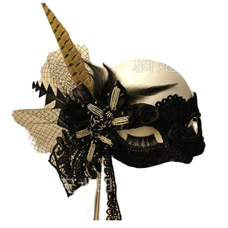 Black Half Face Beauty Mask Mask Feather Side Flower Halloween Ball Makeup Party Decoration Party Banquet Mask
Black Half Face Beauty Mask Mask Feather Side Flower Halloween Ball Makeup Party Decoration Party Banquet Mask