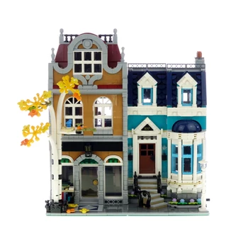 LepinBlocks 10201 BookShop Compatible Creator 10270 Street View Model Building Bricks Educational Toys Birthdays Gifts 
LepinBlocks 10201 BookShop Compatible Creator 10270 Street View Model Building Bricks Educational Toys Birthdays Gifts