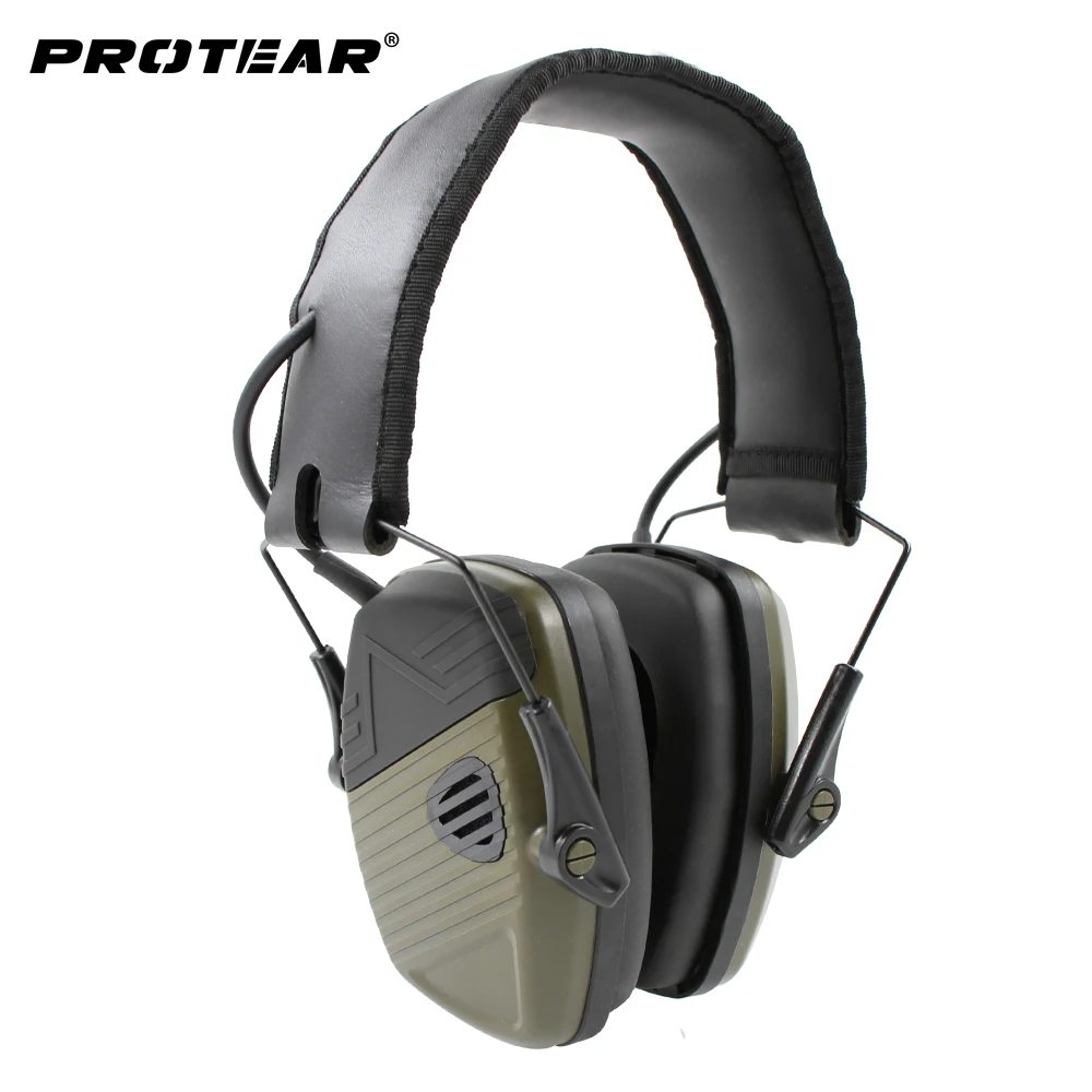 Protear Electronic Shooting Ear Protection Sound Amplification Noise Reduction Ear Muffs Professional Hunting Ear Defender
Protear Electronic Shooting Ear Protection Sound Amplification Noise Reduction Ear Muffs Professional Hunting Ear Defender