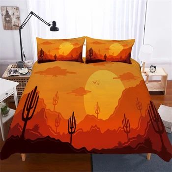 Rocky Mountains Landscape Bedding Cactus Plant Sunset Duvet Cover Set Single Double Comforter Set Decor Grad Red Color Bed Cover
Rocky Mountains Landscape Bedding Cactus Plant Sunset Duvet Cover Set Single Double Comforter Set Decor Grad Red Color Bed Cover