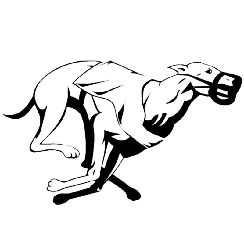 Car Sticker Grey Dog Racing Sticker Personality PVC Sticker Car Styling Truck Trim Black/silver 14.2* 8.5cm 
Car Sticker Grey Dog Racing Sticker Personality PVC Sticker Car Styling Truck Trim Black/silver 14.2* 8.5cm