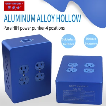 Gray Rider Fever Grade HiFi Power Filter Red Copper American Audio Power Purifier Gold Plated/Rhodium Plated Power outlet
Gray Rider Fever Grade HiFi Power Filter Red Copper American Audio Power Purifier Gold Plated/Rhodium Plated Power outlet
